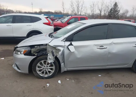 2019 Nissan Sentra Sv из США, поврежденный, VIN 3N1AB7APXKY325902